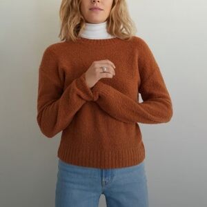 everlane teddy wool crewneck sweater